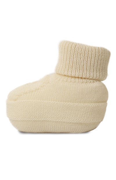 Пинетки из шелка и кашемира BABY T, арт. 24AIR893SA, фото 2