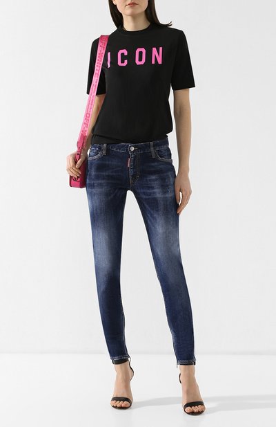 Хлопковая футболка DSQUARED2, арт. S75GD0008/S22427, фото 2