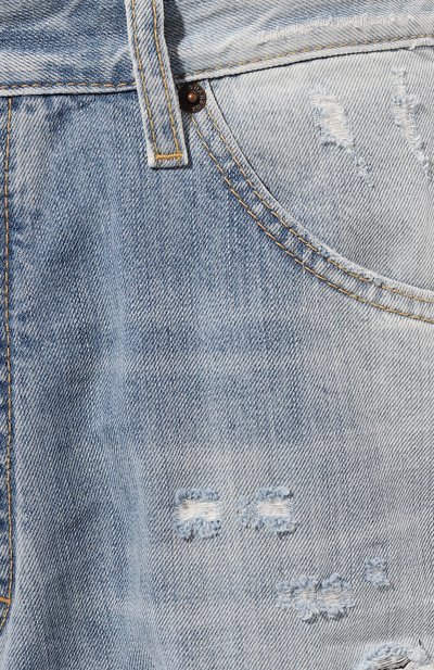 Джинсы DSQUARED2 голубого цвета по цене 78150 руб., арт. S74LB1320/S30309, фото 5 Джинсы DSQUARED2, арт. S74LB1320/S30309, фото 5