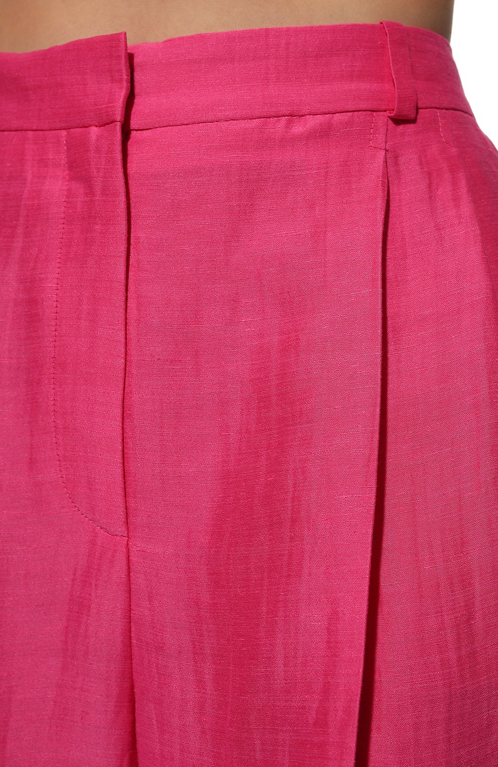 Брюки изо льна и вискозы BOSS, арт. 50469251, фото 5