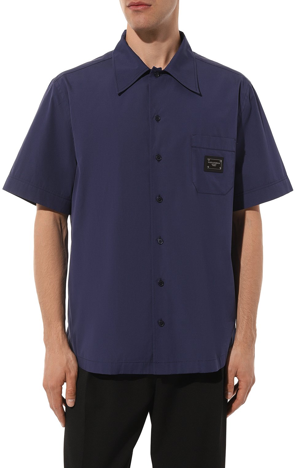 Хлопковая рубашка DOLCE & GABBANA, арт. G5JH9T/GF855, фото 3