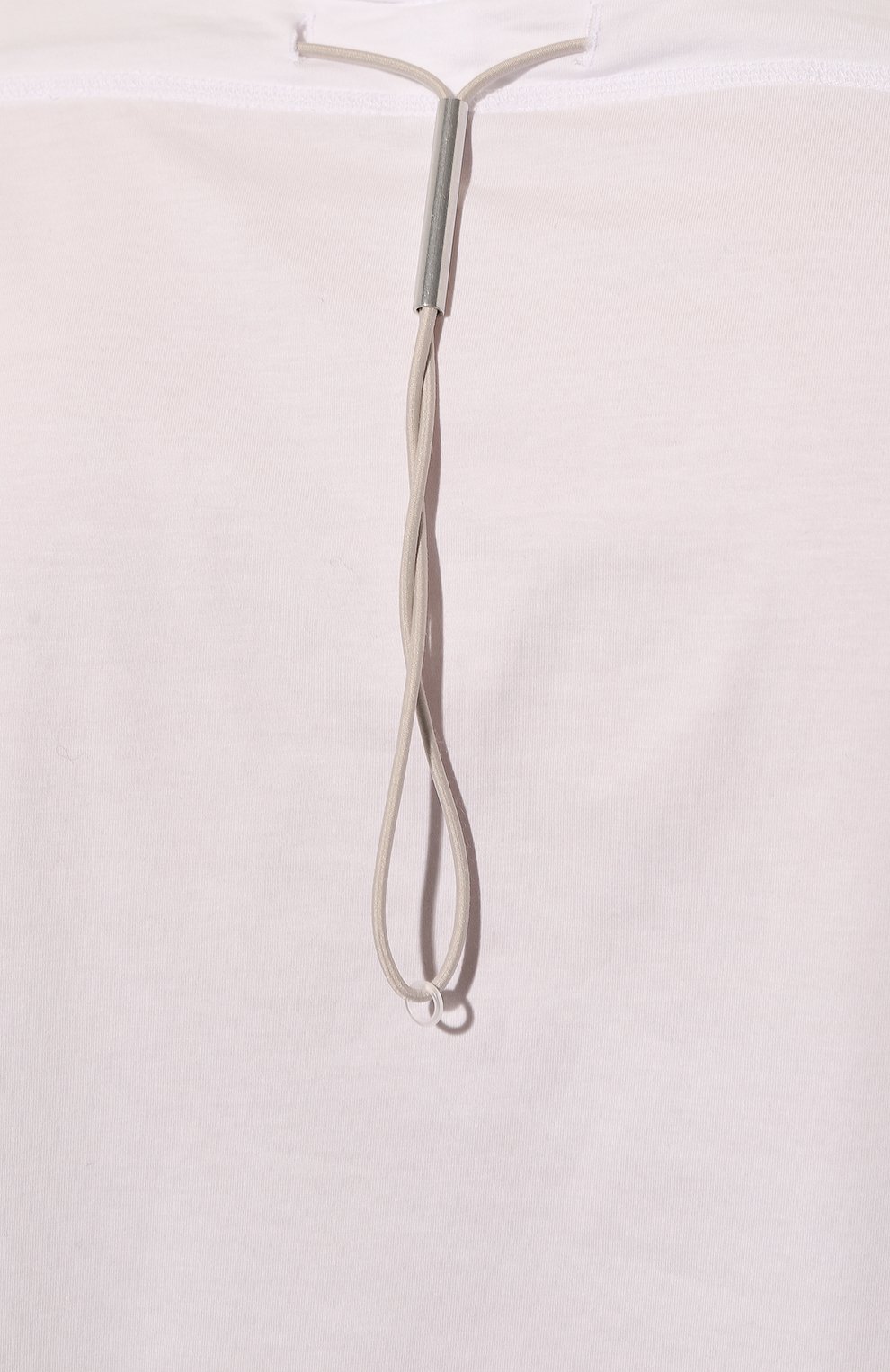 Хлопковый лонгслив KAZUYUKI KUMAGAI белого цвета по цене 44600 руб., арт. VJ22-317, фото 5 Хлопковый лонгслив KAZUYUKI KUMAGAI, арт. VJ22-317, фото 5