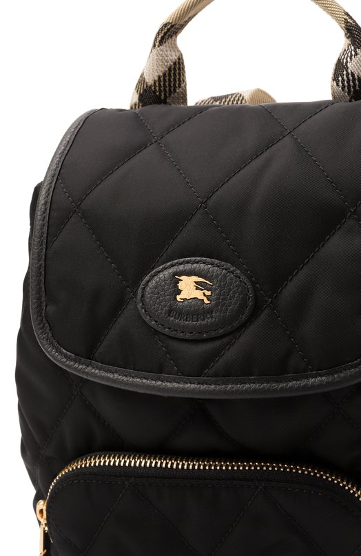 Рюкзак Horseshoe mini Burberry 8118748 Чёрный  8118748 Фото 3