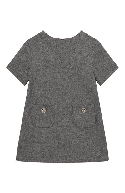 Платье из шерсти и вискозы IL GUFO, арт. A25GVM0001W0065/5-8