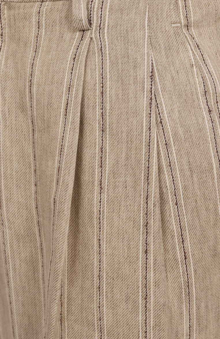 Брюки изо льна и хлопка TAGLIATORE 0205, арт. P-EB0NY/340310, фото 1