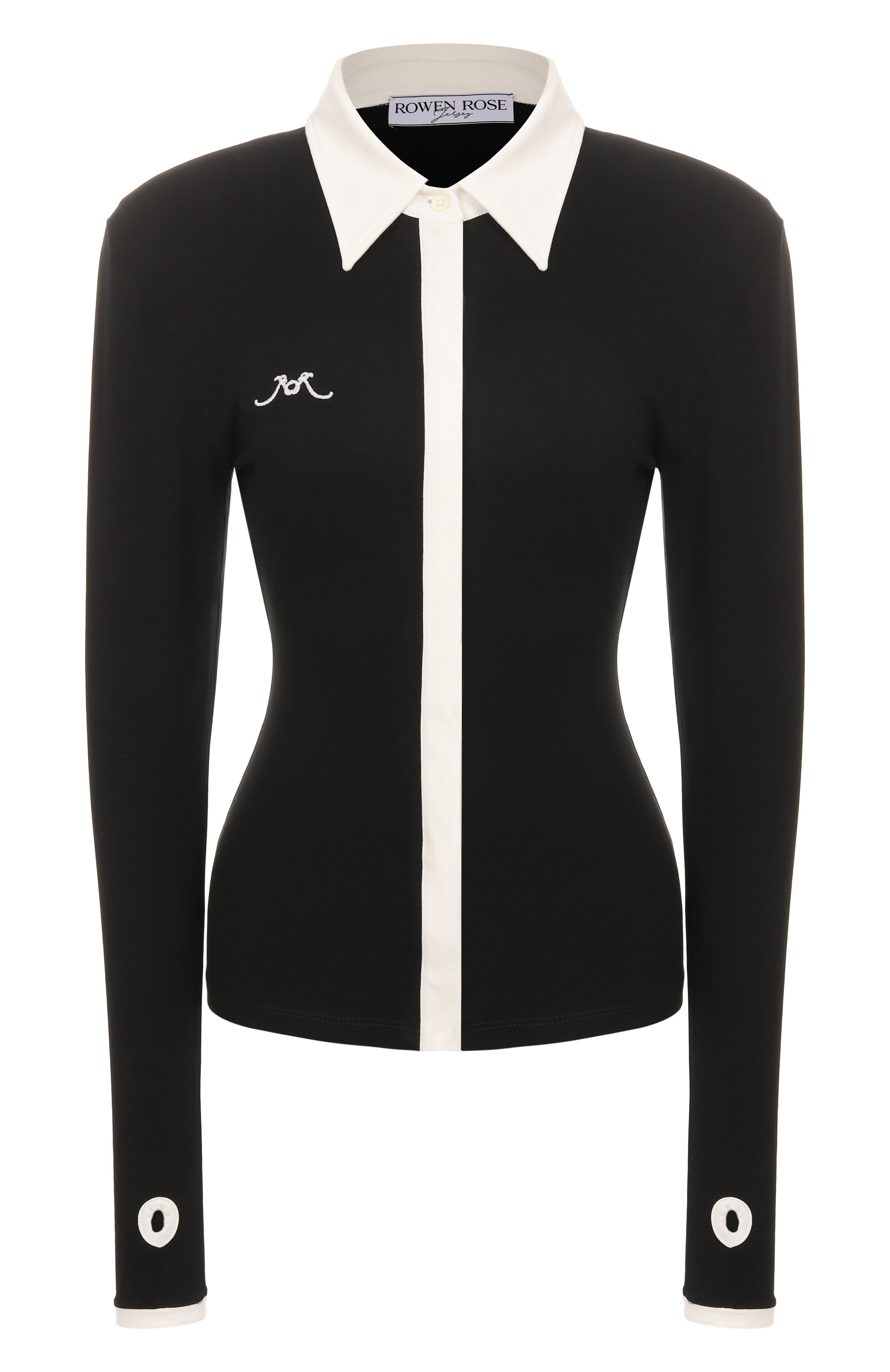 Хлопковая блузка ROWEN ROSE, арт. RR_J115, фото 1