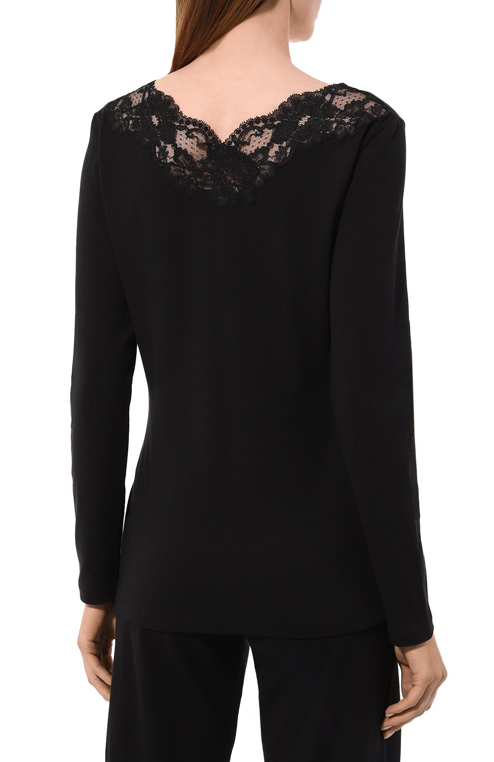 Хлопковый лонгслив LA PERLA, арт. 0021054, фото 4