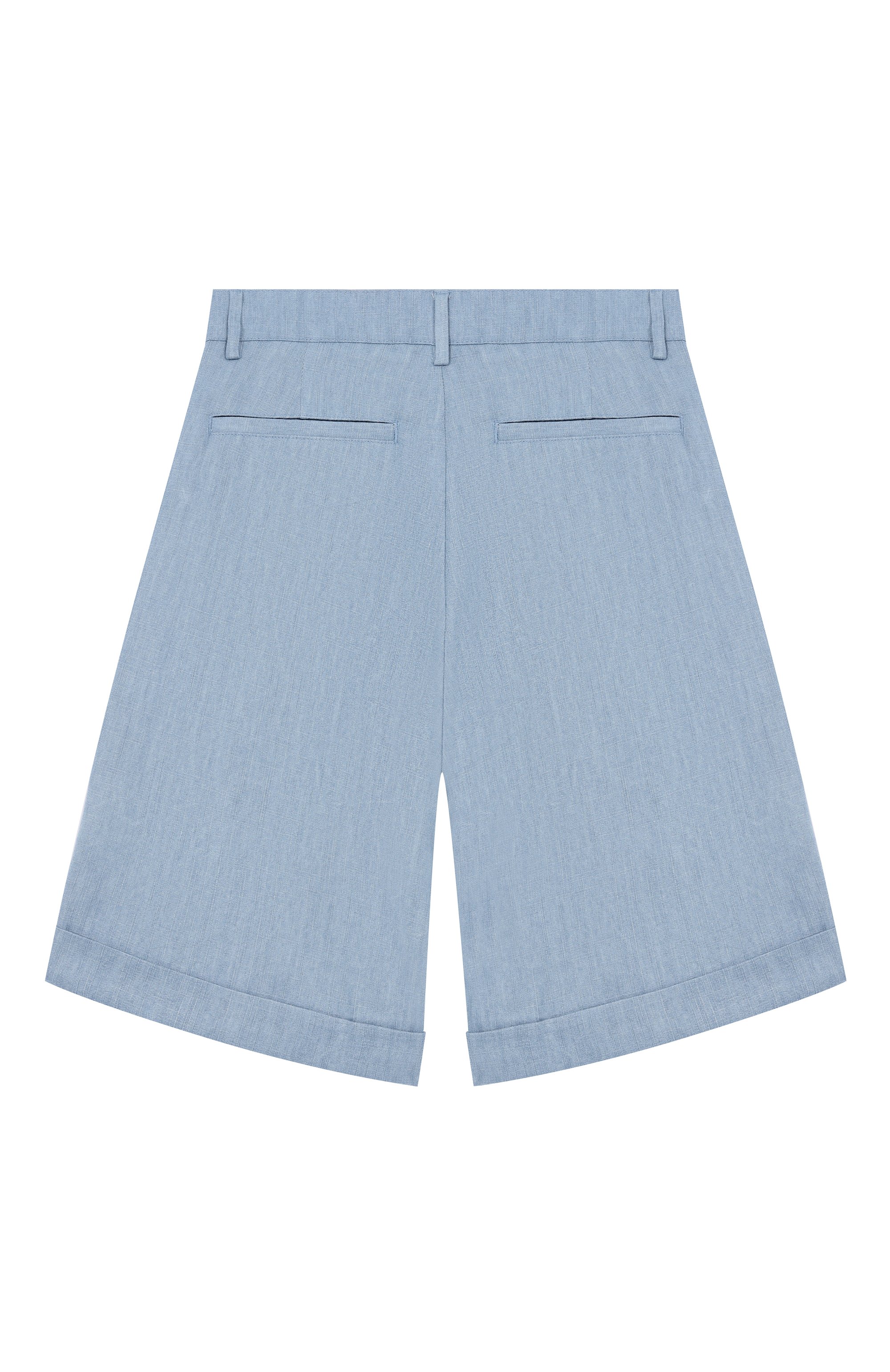 Шорты из хлопка и лиоцелла BALMAIN, арт. BY6R69, фото 2