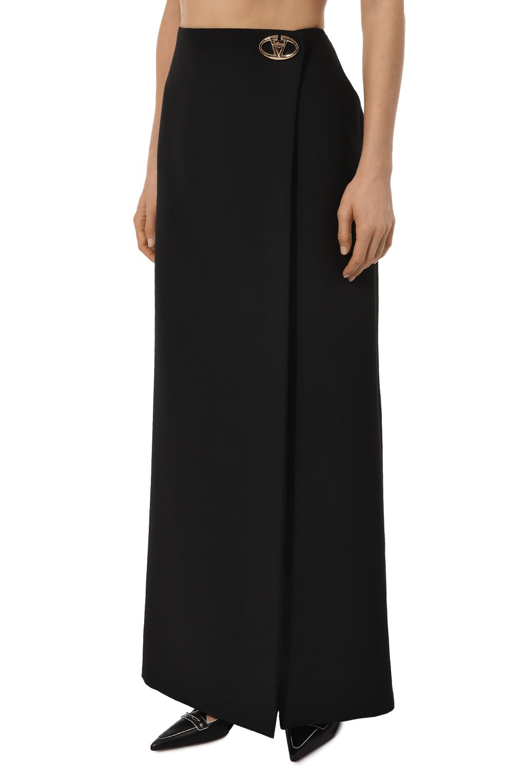 Юбка из шерсти и шелка VALENTINO, арт. 5B3RABP51CF, фото 3