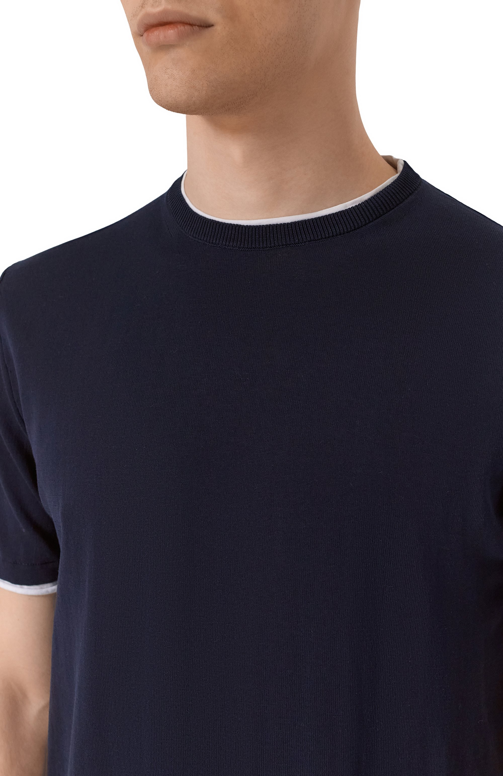 Хлопковый джемпер DANIELE FIESOLI, арт. DF0579, фото 5