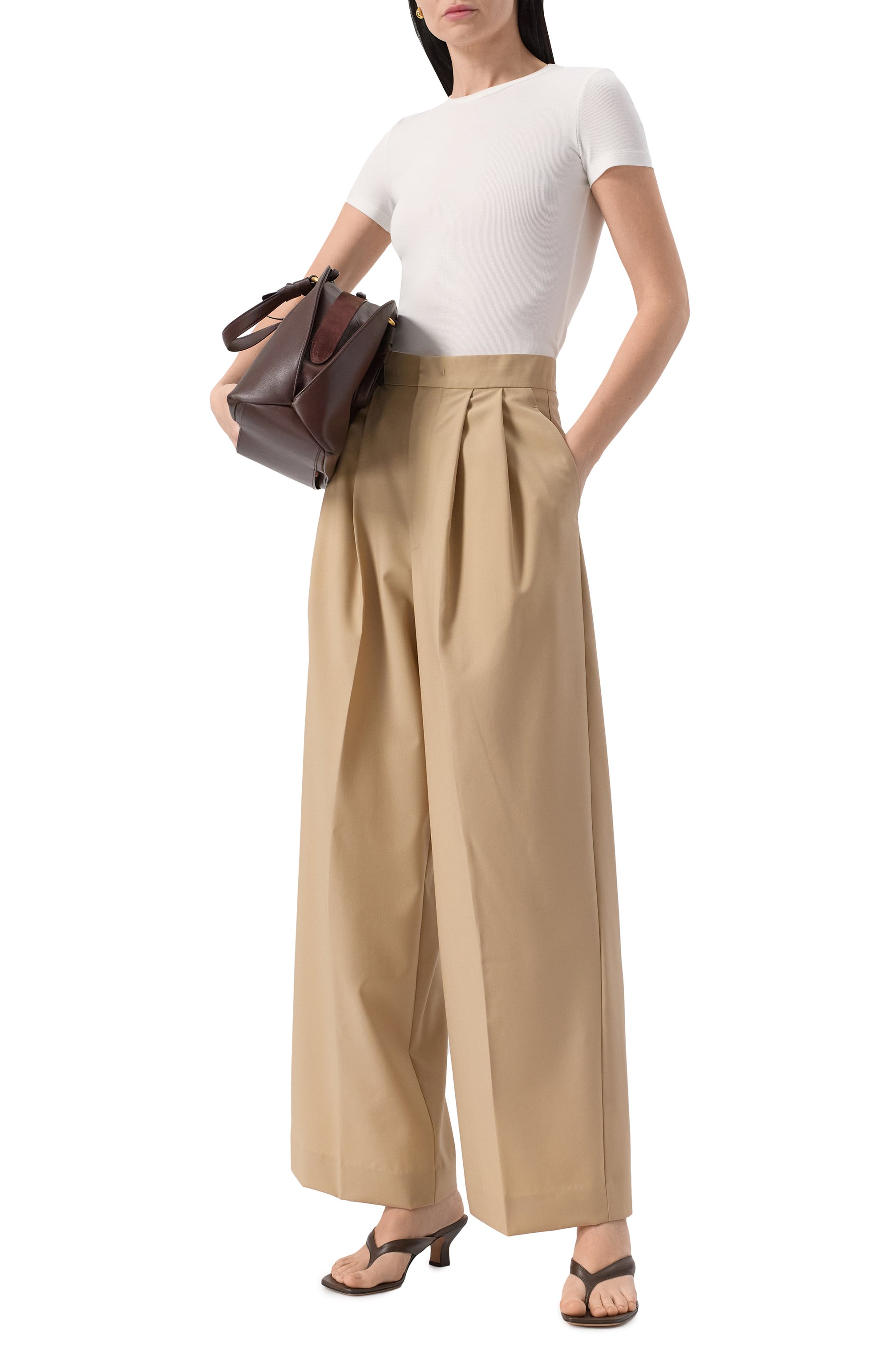 Хлопковая футболка SASHAVERSE, арт. TS006/BG/3304.100/SS25, фото 2