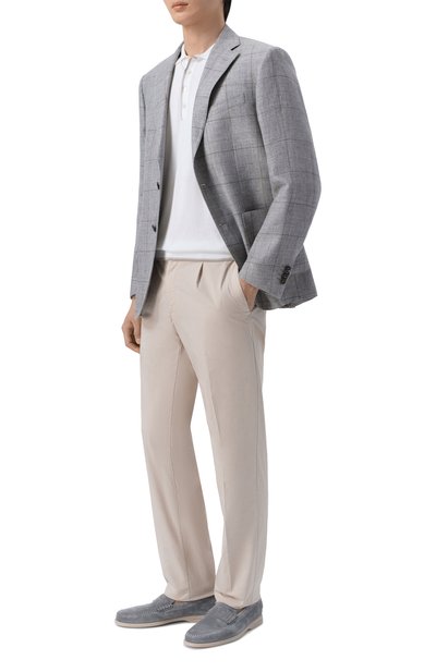 З амшевые лоферы switz moc BALLY, арт. MSF0L6/SU044, фото 2