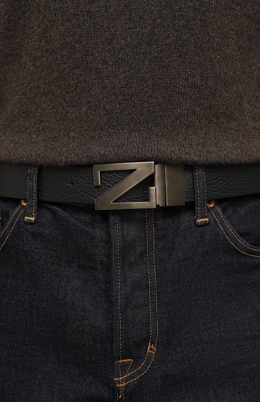 Двусторонний ремень Zegna B027UZ/LHB0V Синий  B027UZ/LHB0V Фото 2