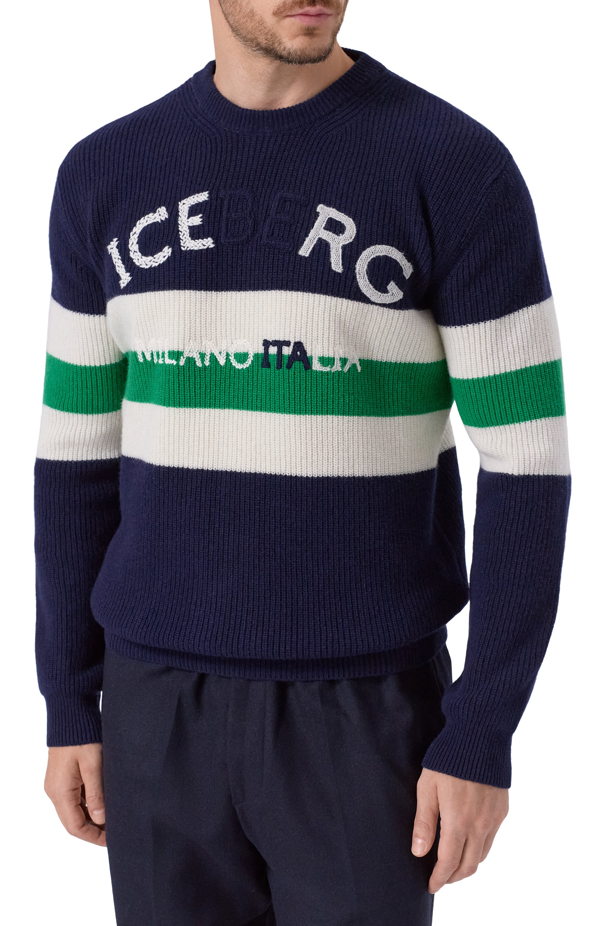 Шерстяной свитер ICEBERG, арт. A005/7077, фото 3