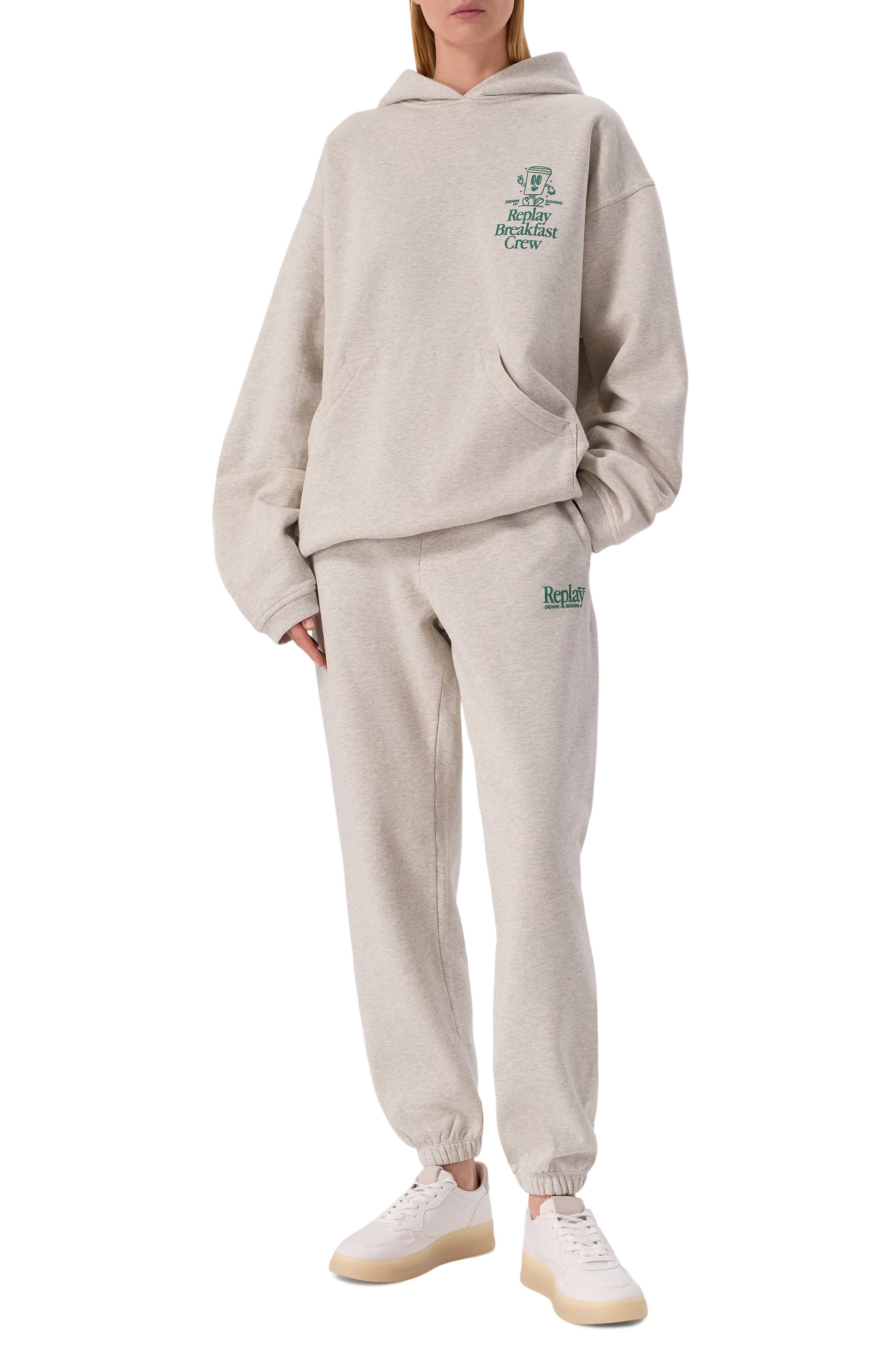 Хлопковые джоггеры REPLAY, арт. W8157D.000.23942, фото 2