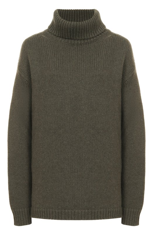 Свитер из шерсти и кашемира Elie Saab T0230NF25/W0007 Зелёный T0230NF25/W0007