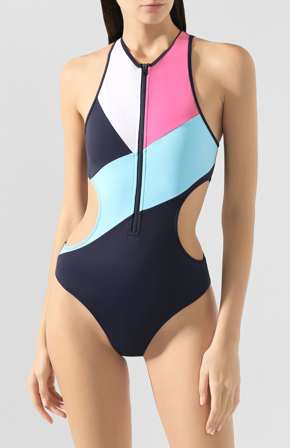 Слитный купальник TOMMY HILFIGER розового цвета по цене 9490 руб., арт. UW0UW01429, фото 2 Слитный купальник TOMMY HILFIGER, арт. UW0UW01429, фото 2