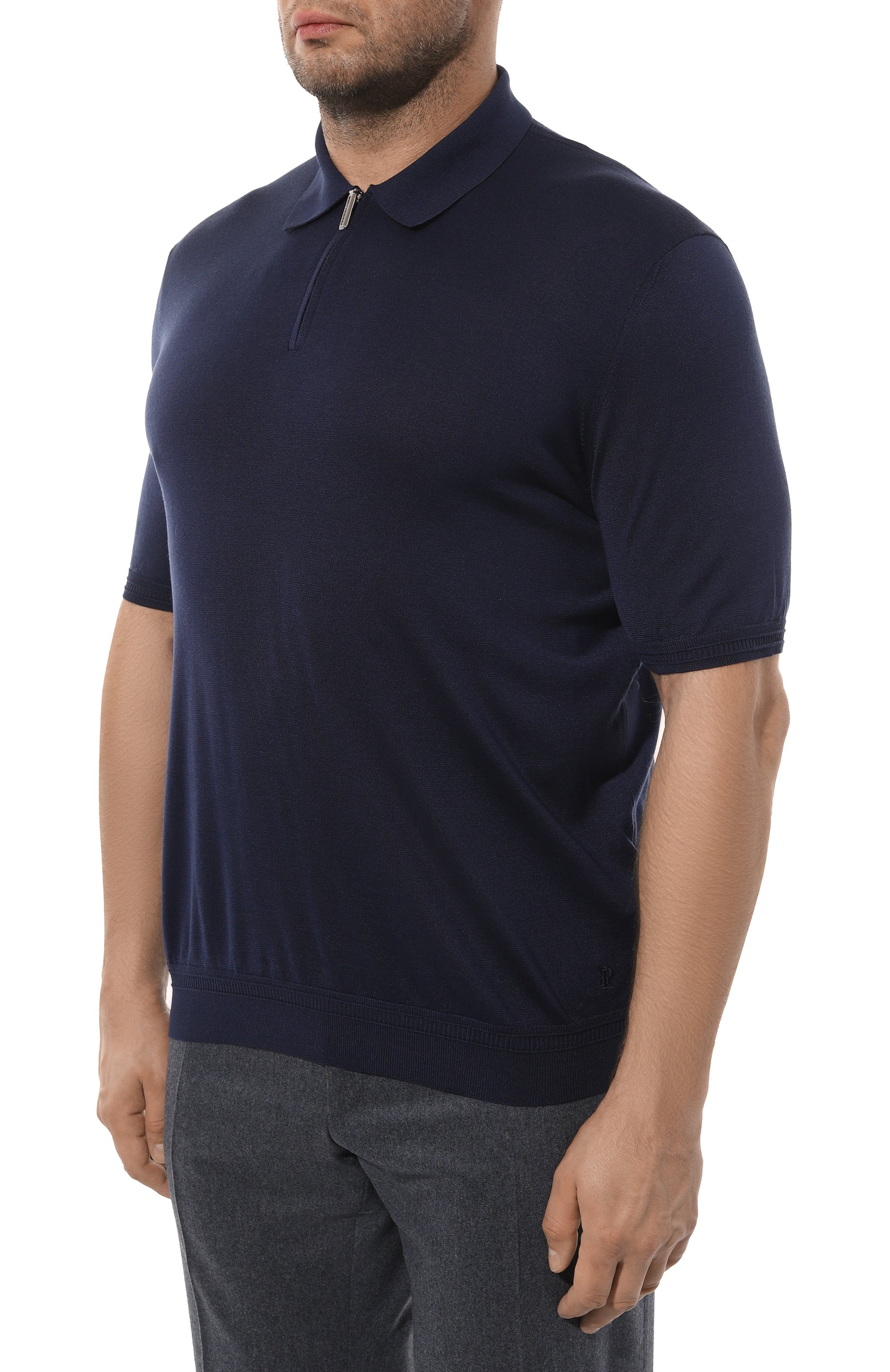 Шелковое поло STEFANO RICCI, арт. K616215P31/F24101, фото 3