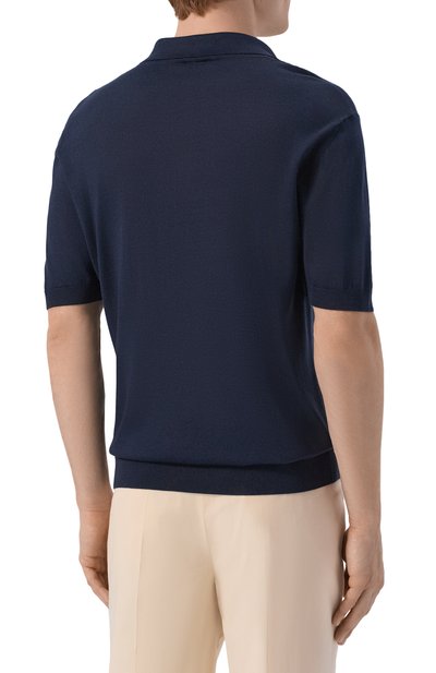 Шелковое поло KITON, арт. UMK0852, фото 4