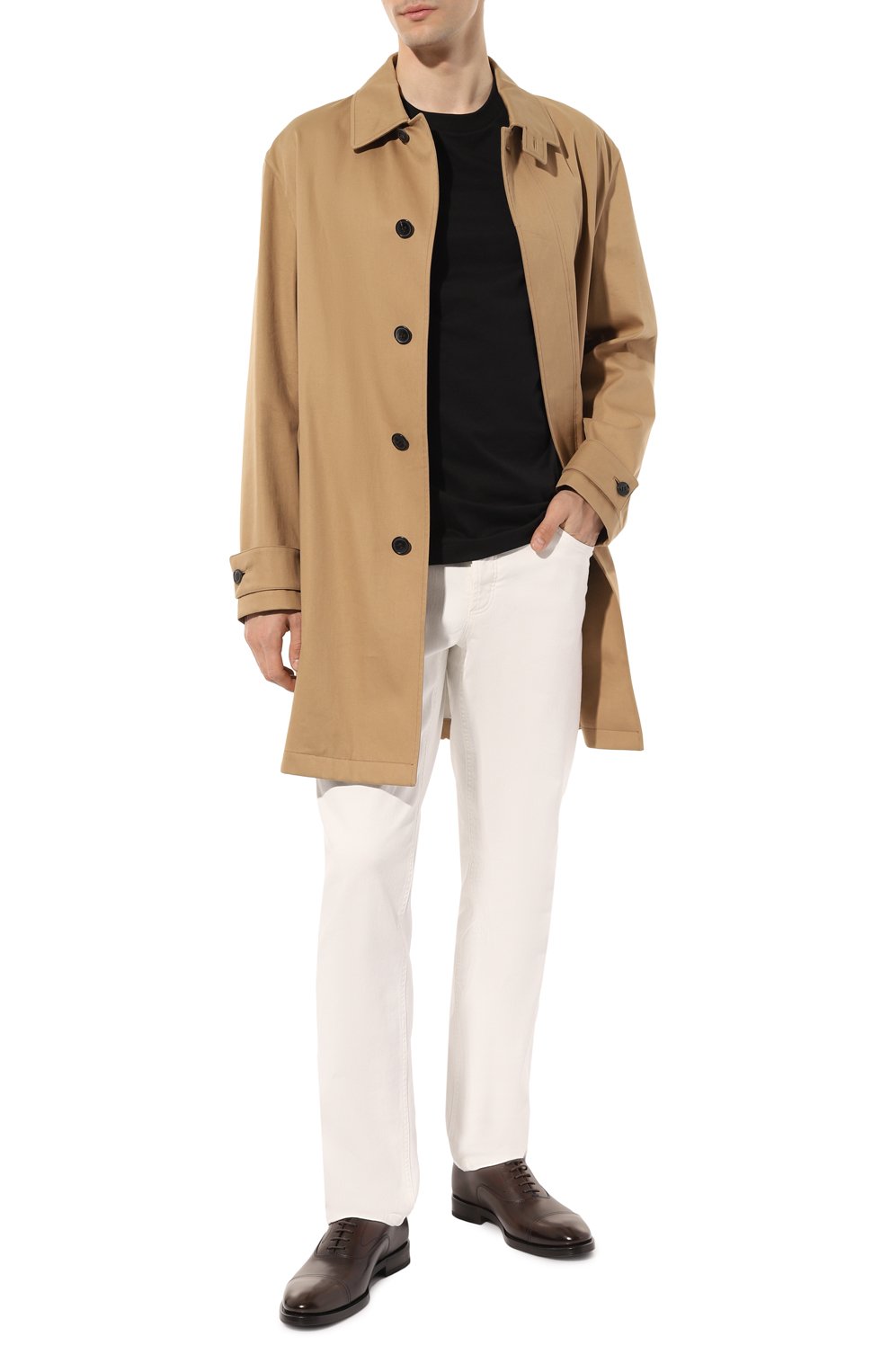 Кожаные оксфорды BRUNELLO CUCINELLI, арт. MZUBETC841, фото 2