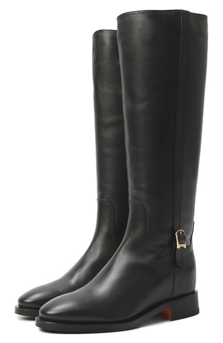 Женские кожаные сапоги SANTONI, арт. WSHG71827BJ2HLGA