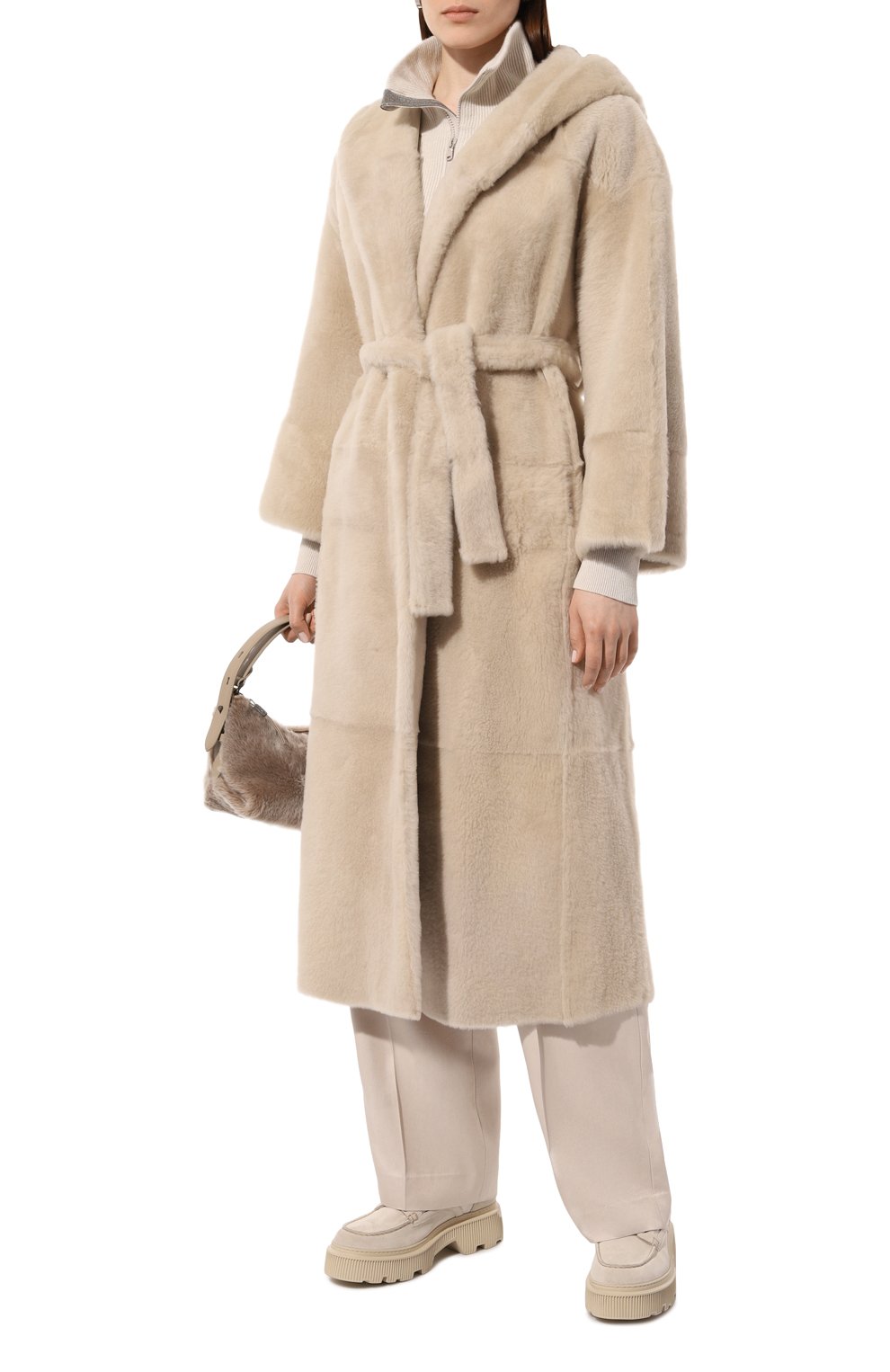 Двусторонняя дубленка BRUNELLO CUCINELLI, арт. MPMRA9511, фото 2