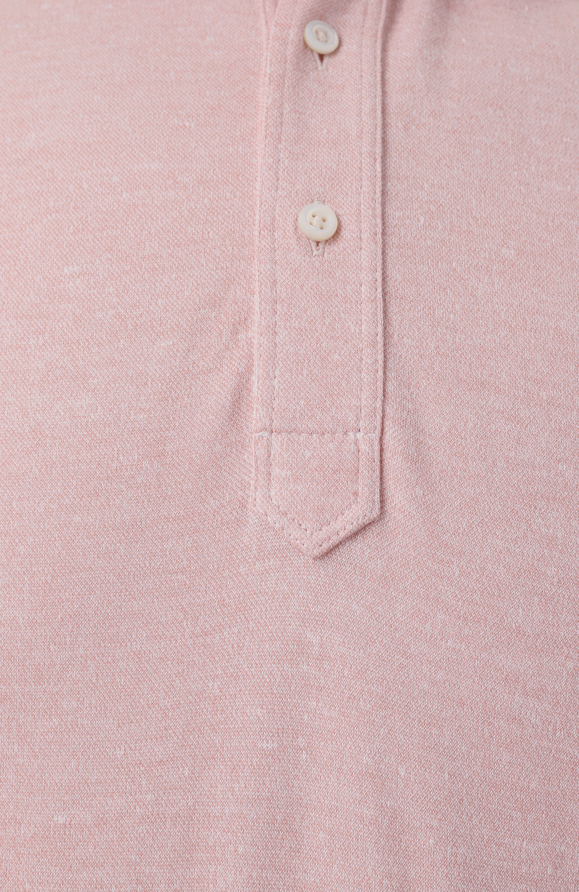 Поло из хлопка и льна BRUNELLO CUCINELLI розового цвета по цене 99500 руб., арт. MW8623936, фото 6 Поло из хлопка и льна BRUNELLO CUCINELLI, арт. MW8623936, фото 6