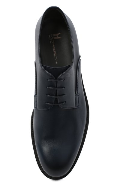 Кожаные дерби MORESCHI темно-синего цвета по цене 56550 руб., арт. 43554/162/B0RG0GNA/F.NAPPA, фото 5 Кожаные дерби MORESCHI, арт. 43554/162/B0RG0GNA/F.NAPPA, фото 5