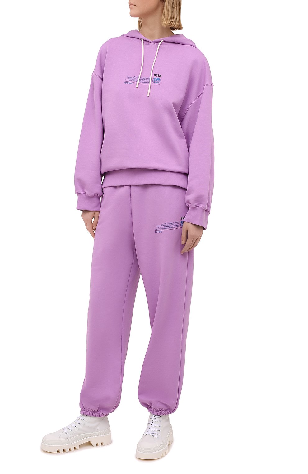 Хлопковые джоггеры MSGM, арт. 3041MDP90 217119, фото 2