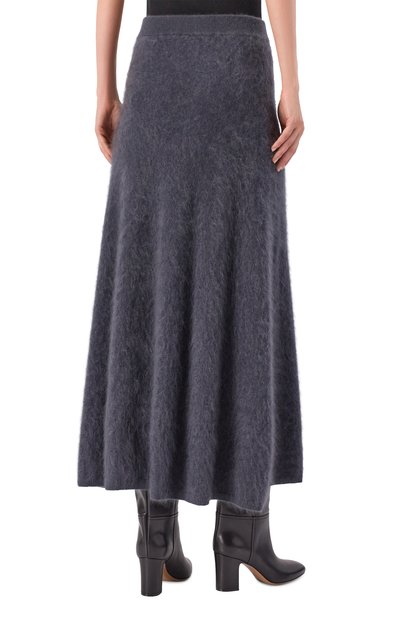 Кашемировая юбка ARCH4 темно-серого цвета по цене 66700 руб., арт. KNSK2598, фото 4 Кашемировая юбка ARCH4, арт. KNSK2598, фото 4