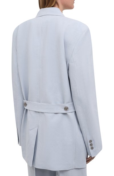 Жакет изо льна и хлопка ACNE STUDIOS, арт. AH0132, фото 4