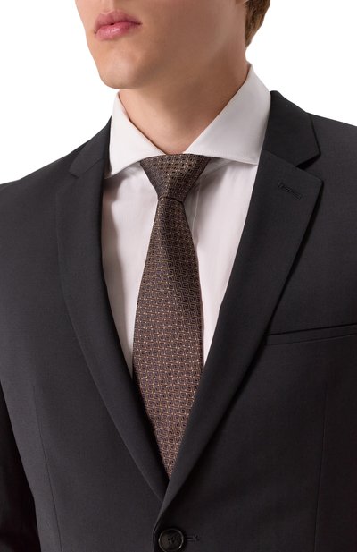 Шелковый галстук CANALI, арт. 18/HJ04372, фото 2