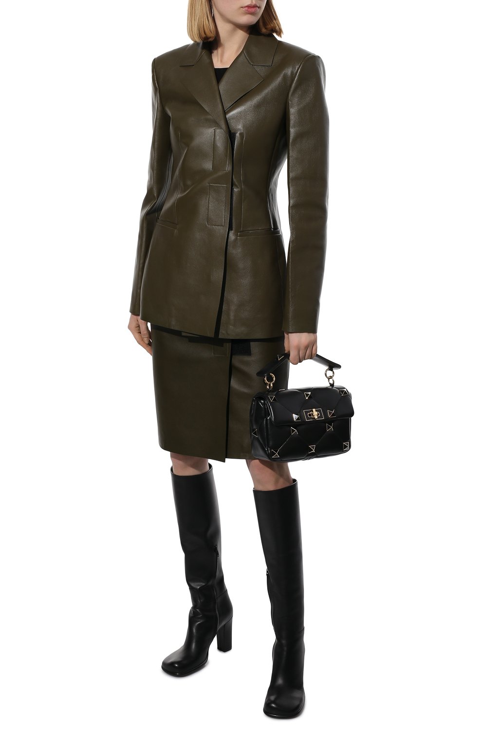 Сумка roman stud medium VALENTINO, арт. XW2B0I82/PTH, фото 3