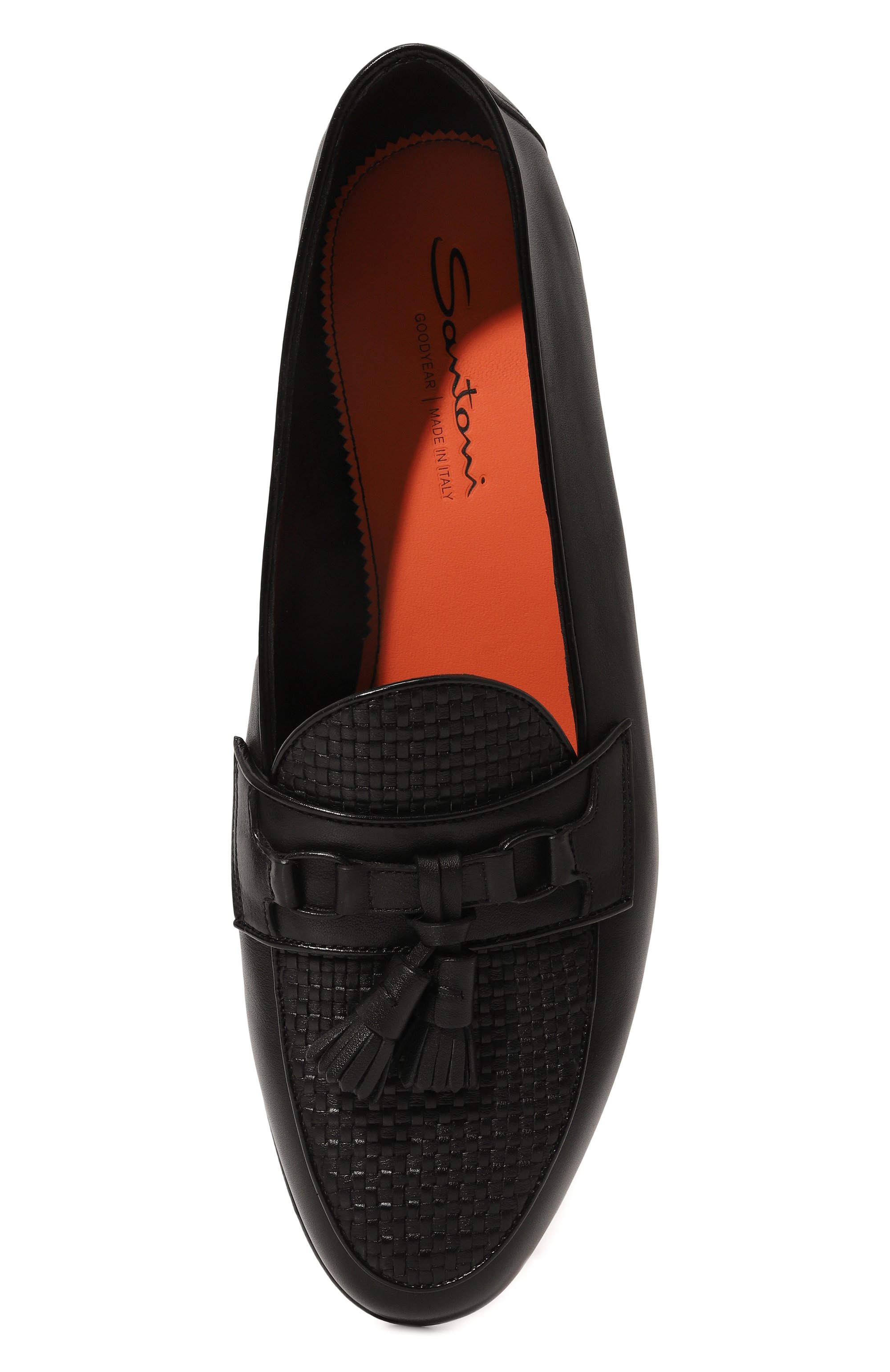 Кожаные лоферы andrea SANTONI, арт. MCAG18780PA1SSG6N01, фото 6