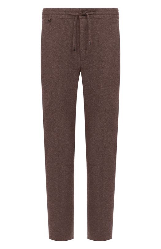 Брюки из хлопка и кашемира Stefano Ricci M1T5300174/TE3001 Коричневый M1T5300174/TE3001