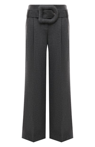 Шерстяные брюки DOROTHEE SCHUMACHER серого цвета по цене 69950 руб., арт. 340133, фото 1 Шерстяные брюки DOROTHEE SCHUMACHER, арт. 340133, фото 1