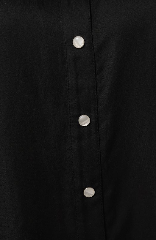 Рубашка из вискозы и хлопка Pinko 103746-A1XM Чёрный  103746-A1XM Фото 5