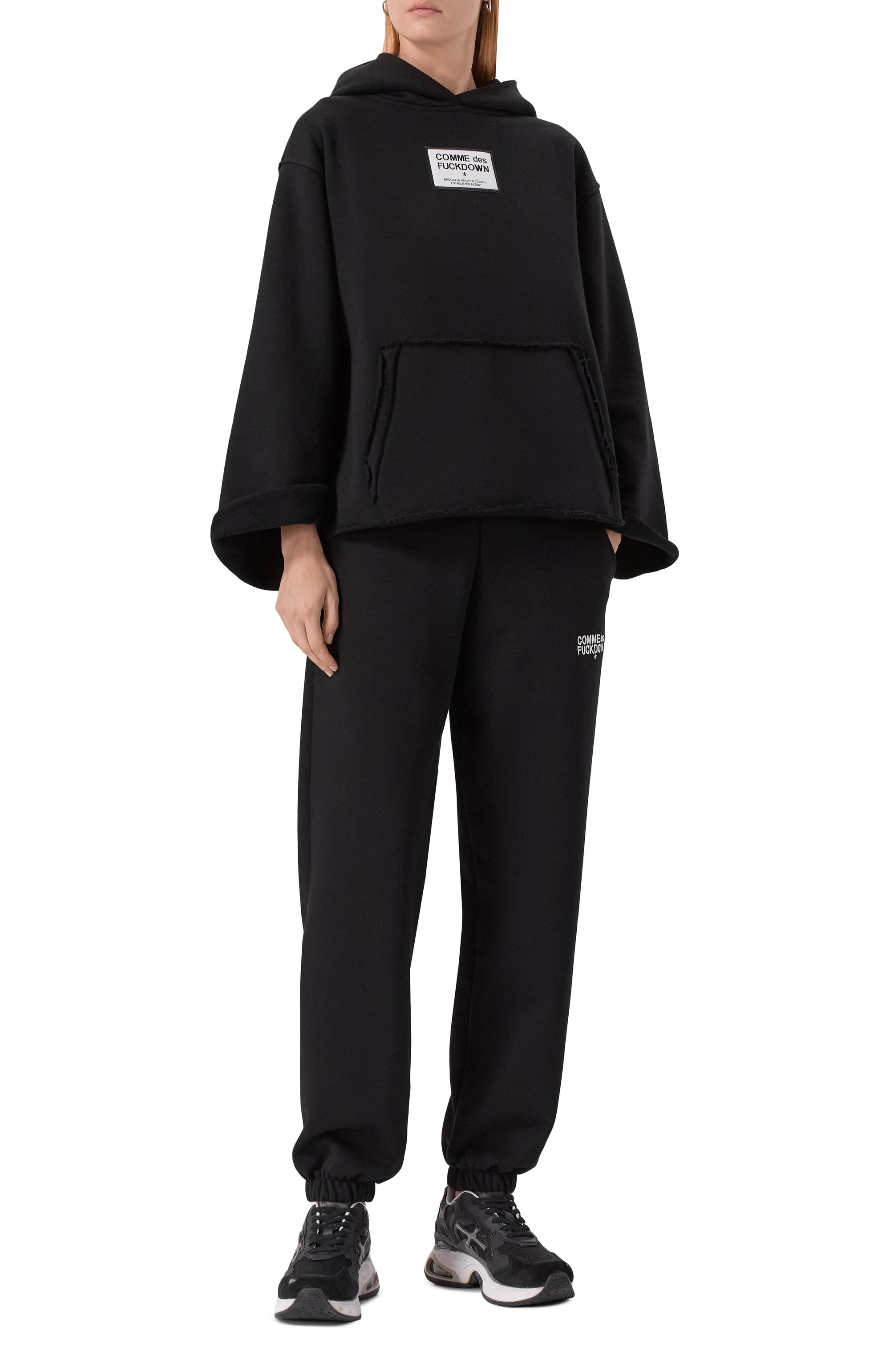 Хлопковые джоггеры COMME DES FUCKDOWN, арт. CFABW01371, фото 2