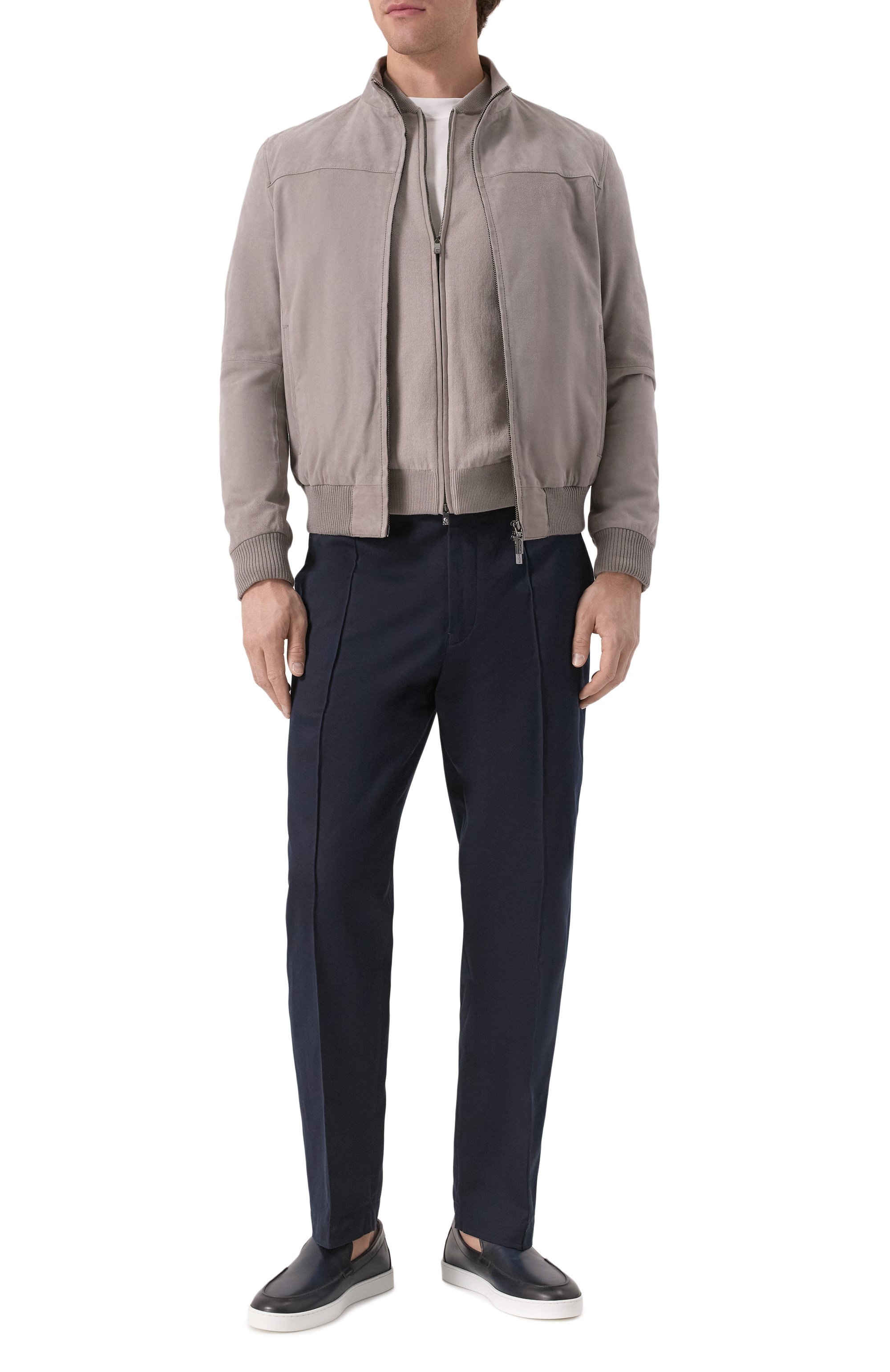 Замшевый бомбер GIMO'S, арт. 5S20.1.160.50, фото 2