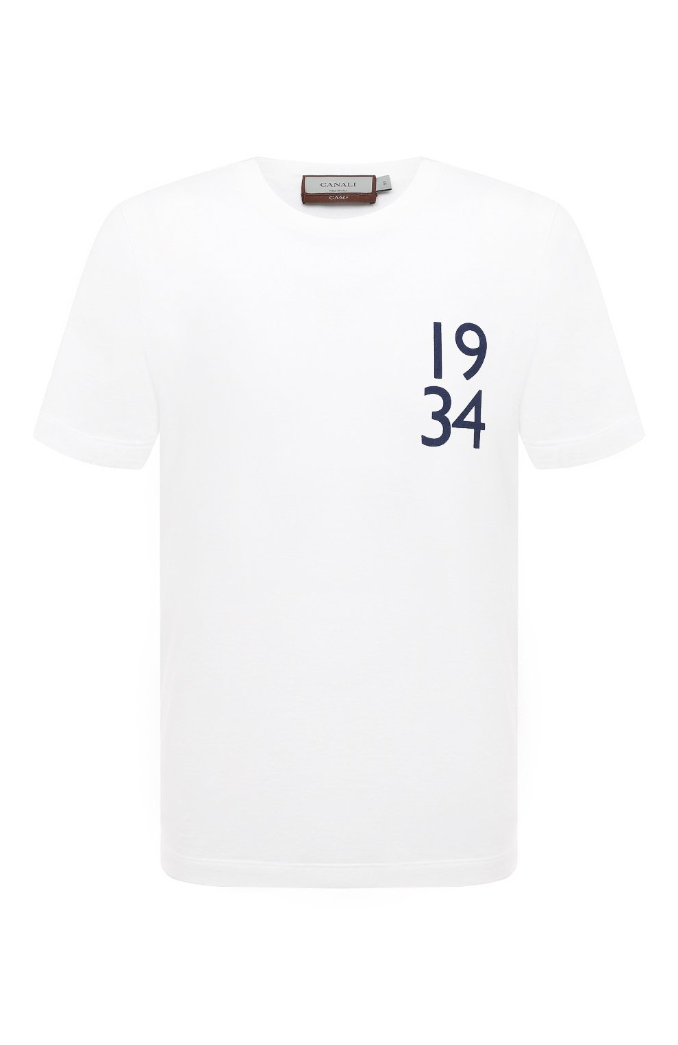 Хлопковая футболка CANALI, арт. T0806/MJ02039, фото 1