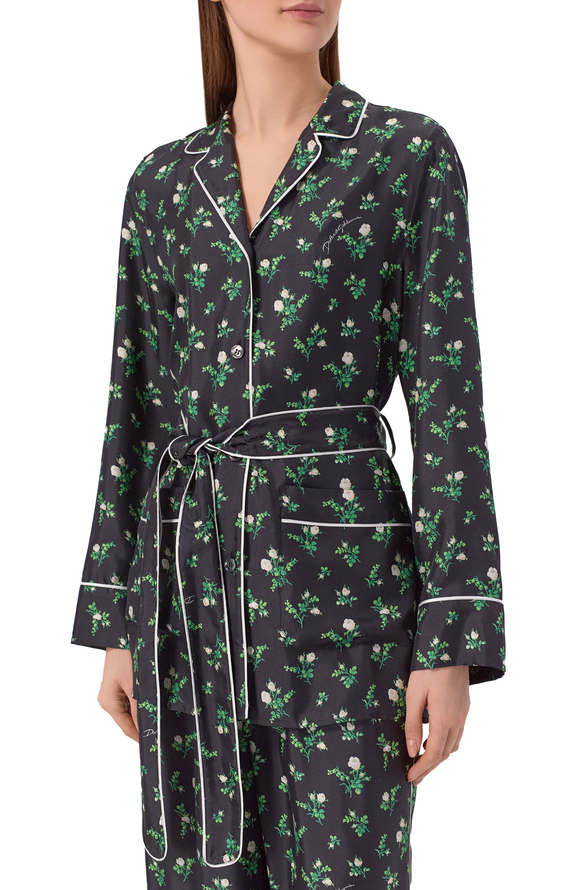 Шелковая рубашка DOLCE & GABBANA, арт. F5I89T/IS13G, фото 3