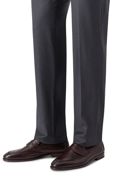 Кожаные пенни-лоферы H`D`S`N BARACCO, арт. 75408.C.2*/CERV0, фото 3