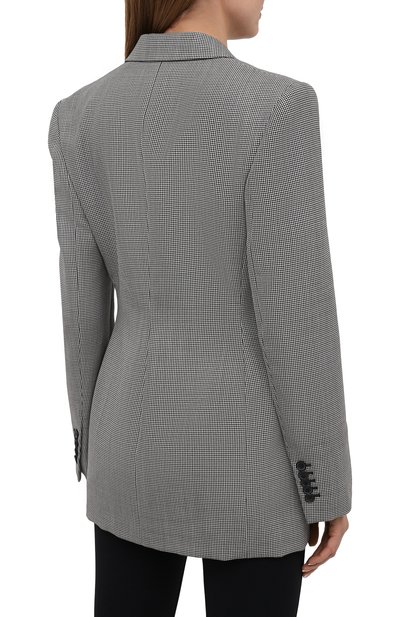 Шерстяной жакет WARDROBE.NYC черно-белого цвета по цене 127000 руб., арт. W4015HTPC, фото 4 Шерстяной жакет WARDROBE.NYC, арт. W4015HTPC, фото 4
