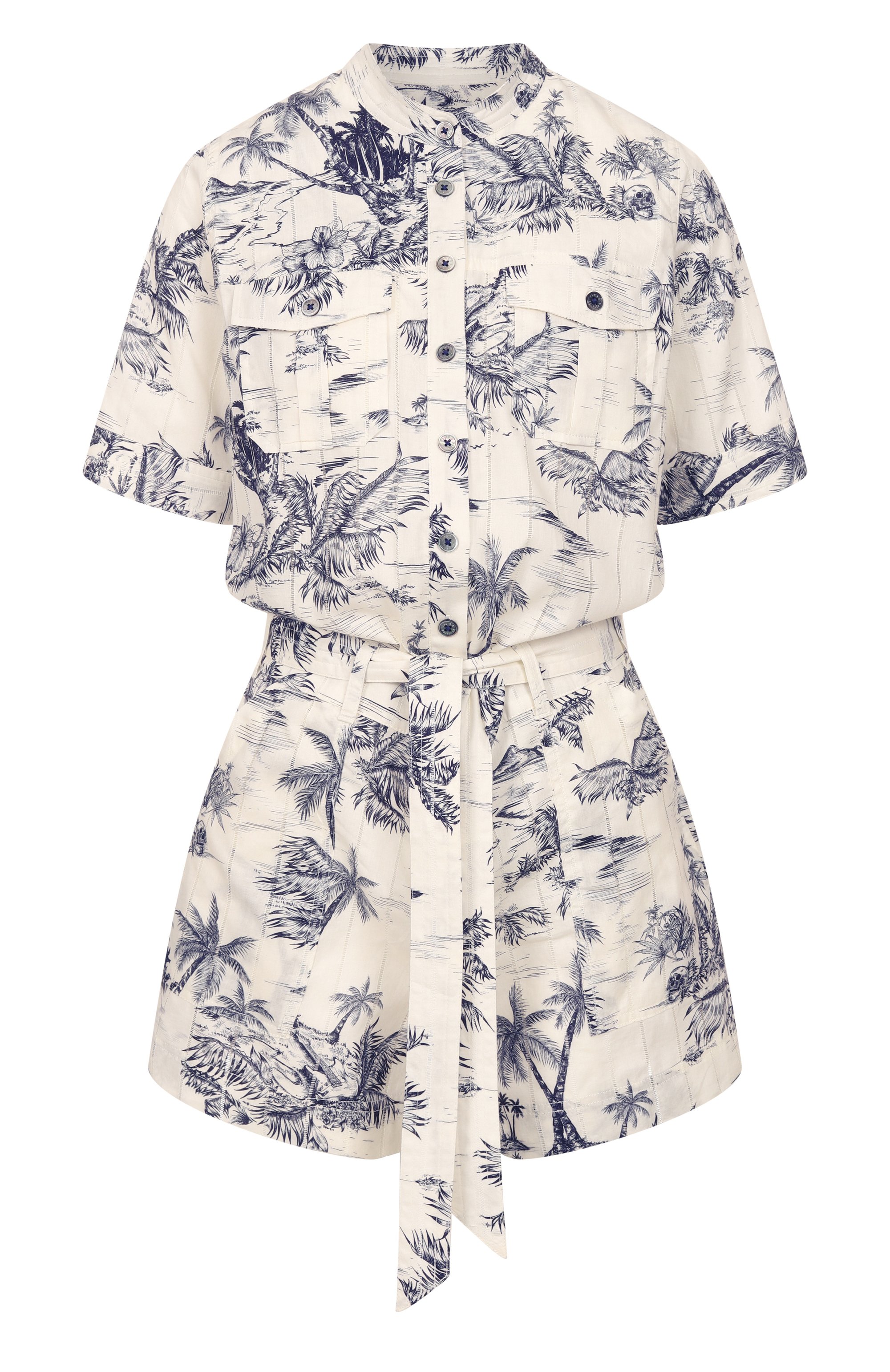 Хлопковый комбинезон ZADIG AND VOLTAIRE, арт. WWJU01039, фото 1