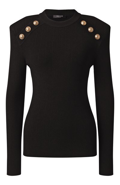 Женский пуловер из вискозы BALMAIN, арт. EF1KD001/KB07