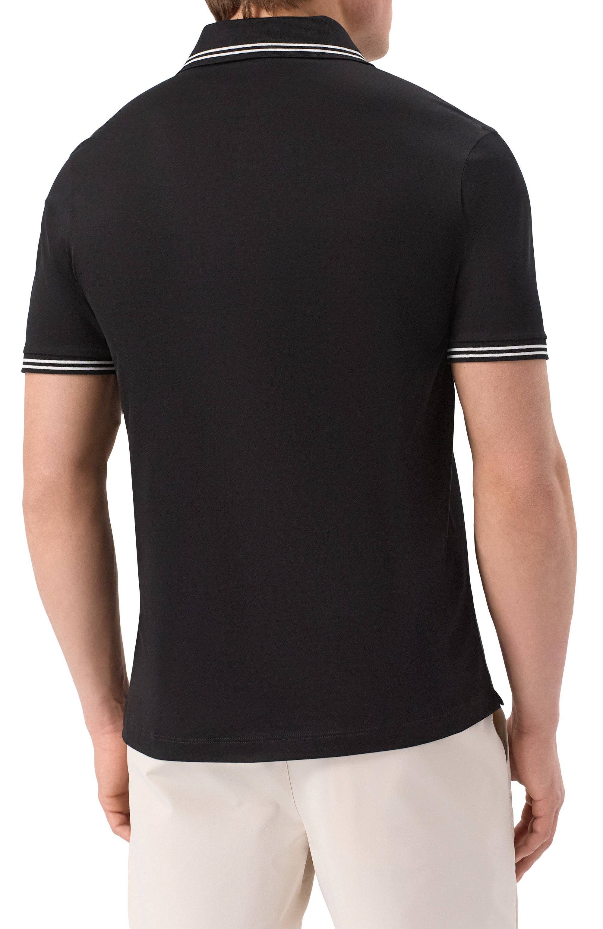 Хлопковое поло PAUL&SHARK, арт. 25411288, фото 4