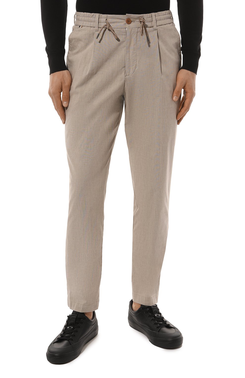 Хлопковые брюки BOSS, арт. 50489441, фото 3