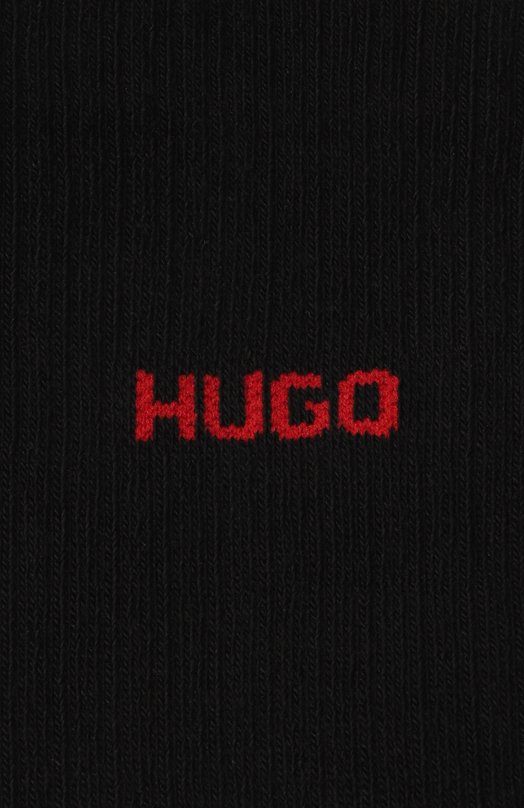 Комплект из трех пар носков HUGO 50510808 Чёрный  50510808 Фото 2