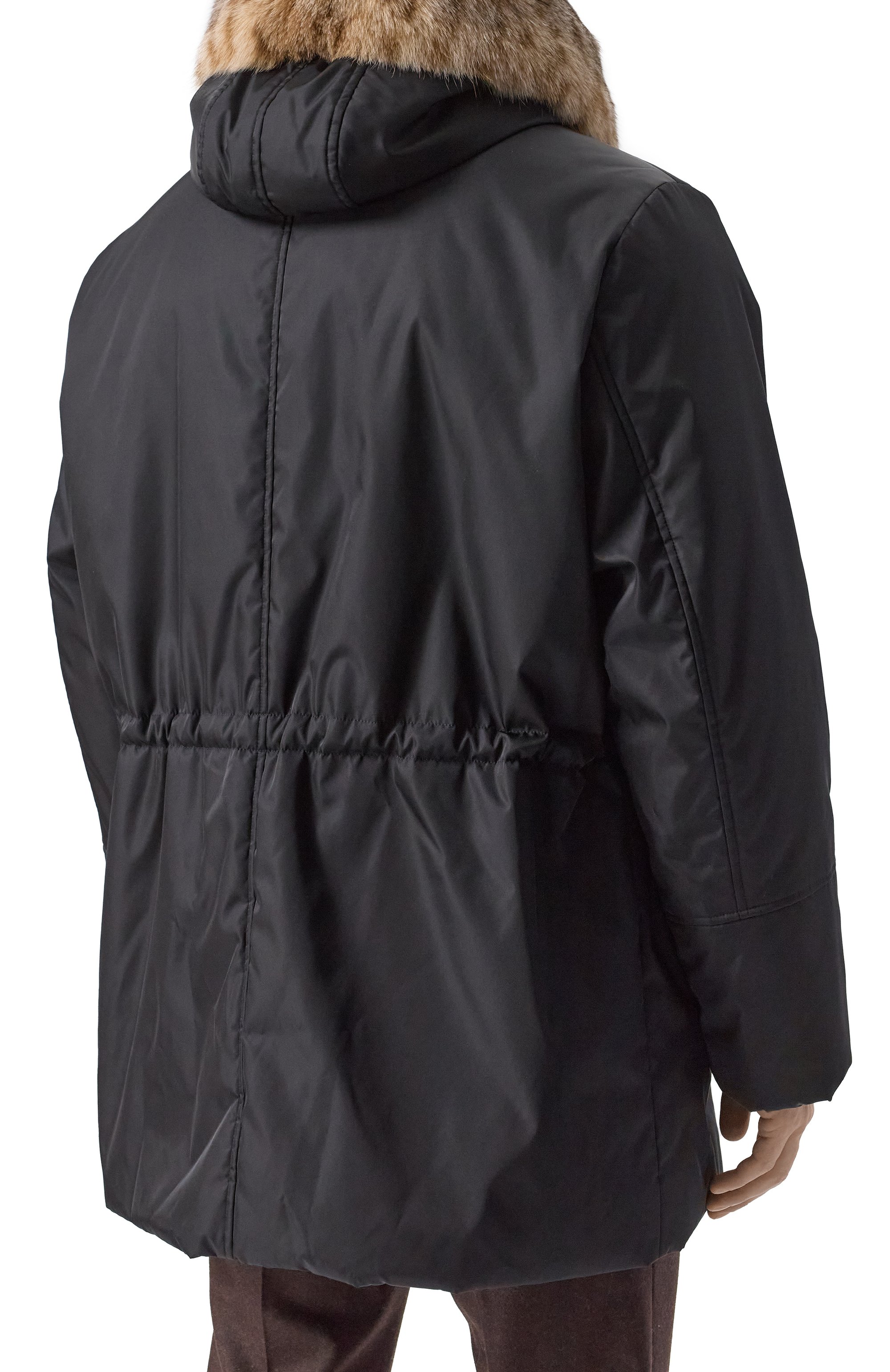 Парка с отделкой из рыси MVST, арт. FTEKB-ES4400LX BS/GR1651, фото 4