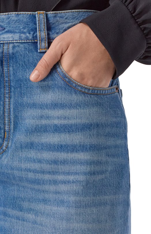 Джинсы Chloé CH26SDP02252 Голубой  CH26SDP02252 Фото 5